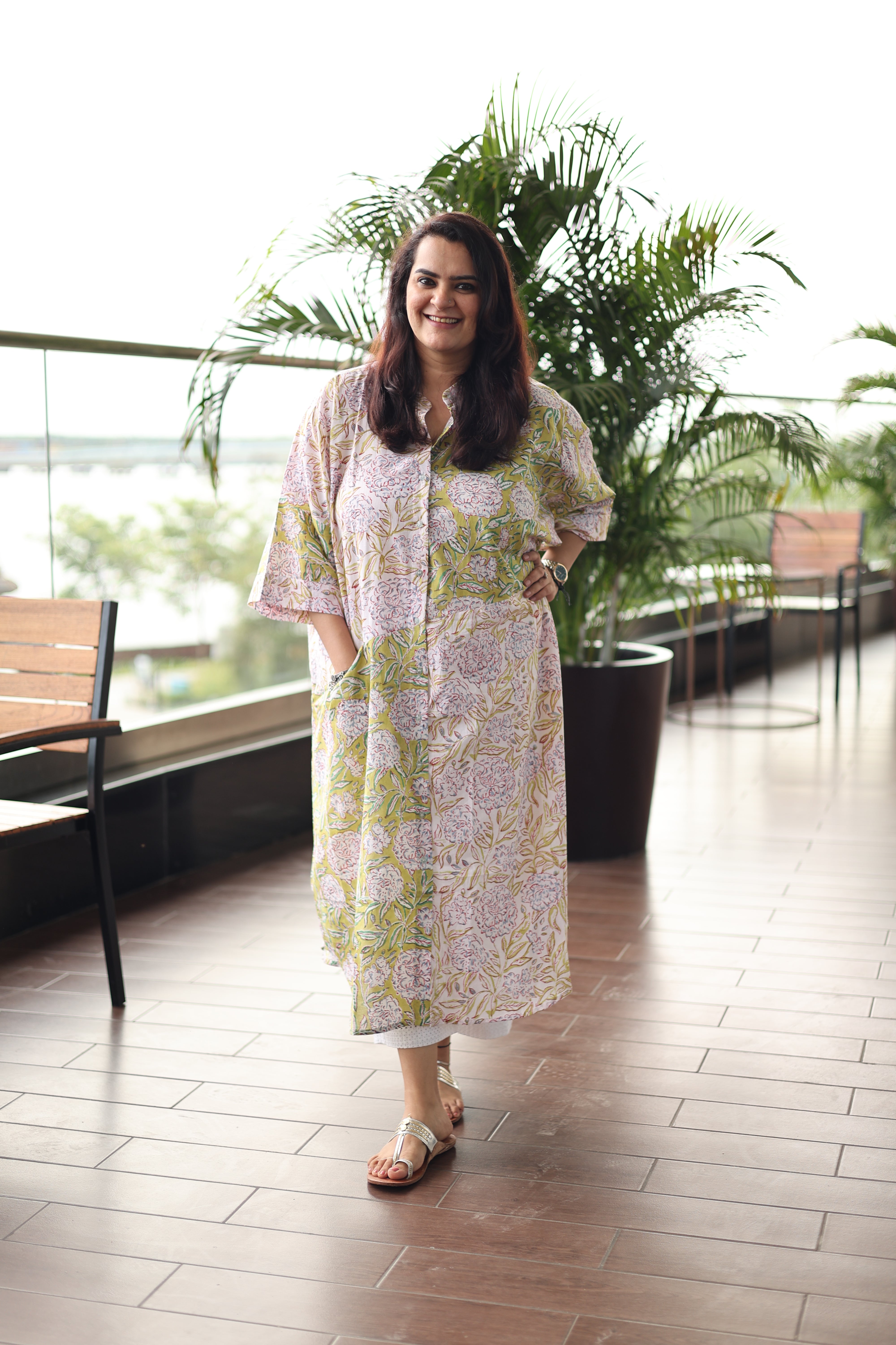 Lime Lush Antifit Kurta