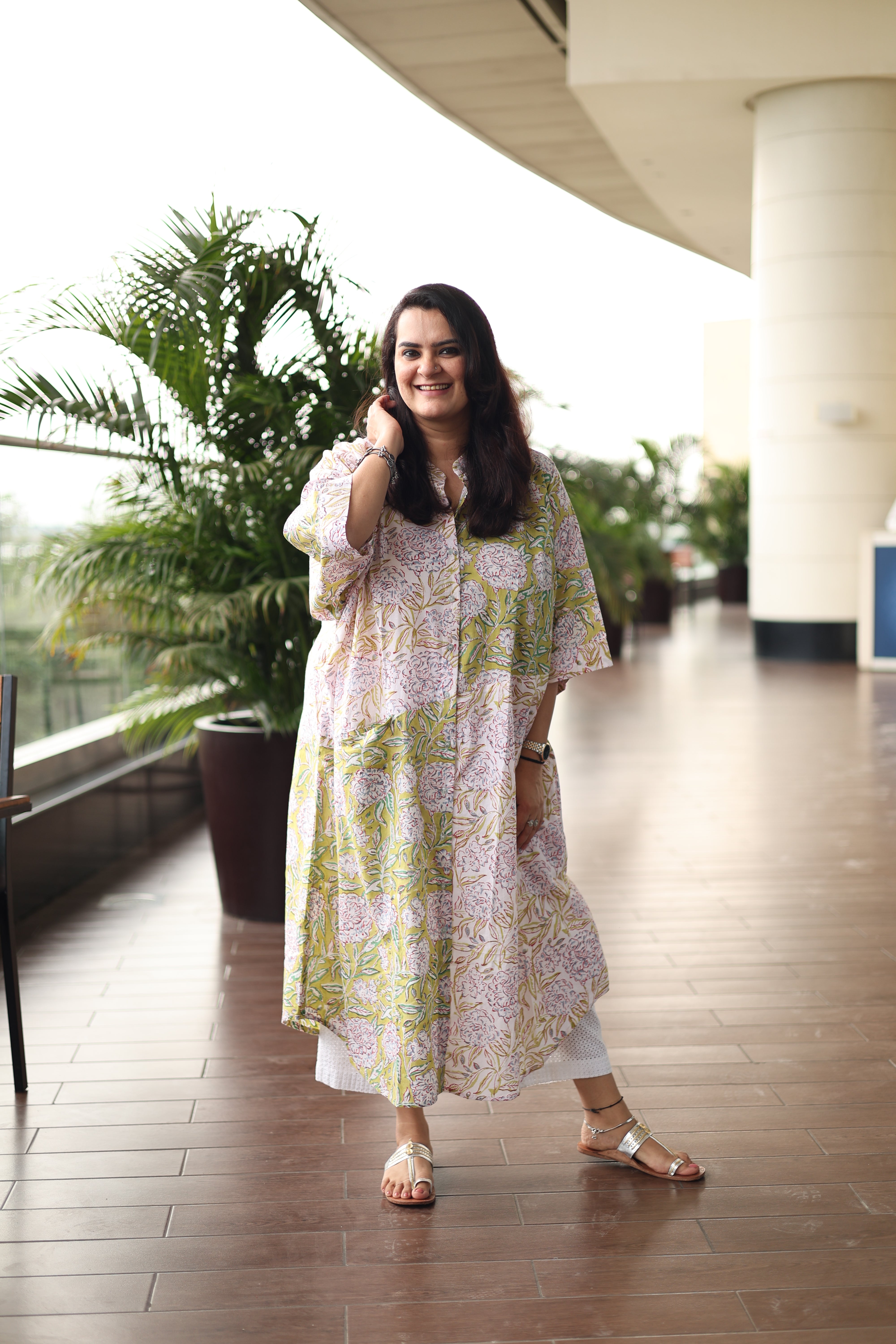 Lime Lush Antifit Kurta