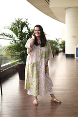 Lime Lush Antifit Kurta