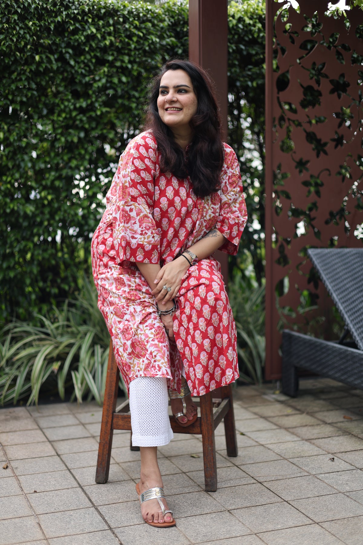 Cherry Antifit Kurta