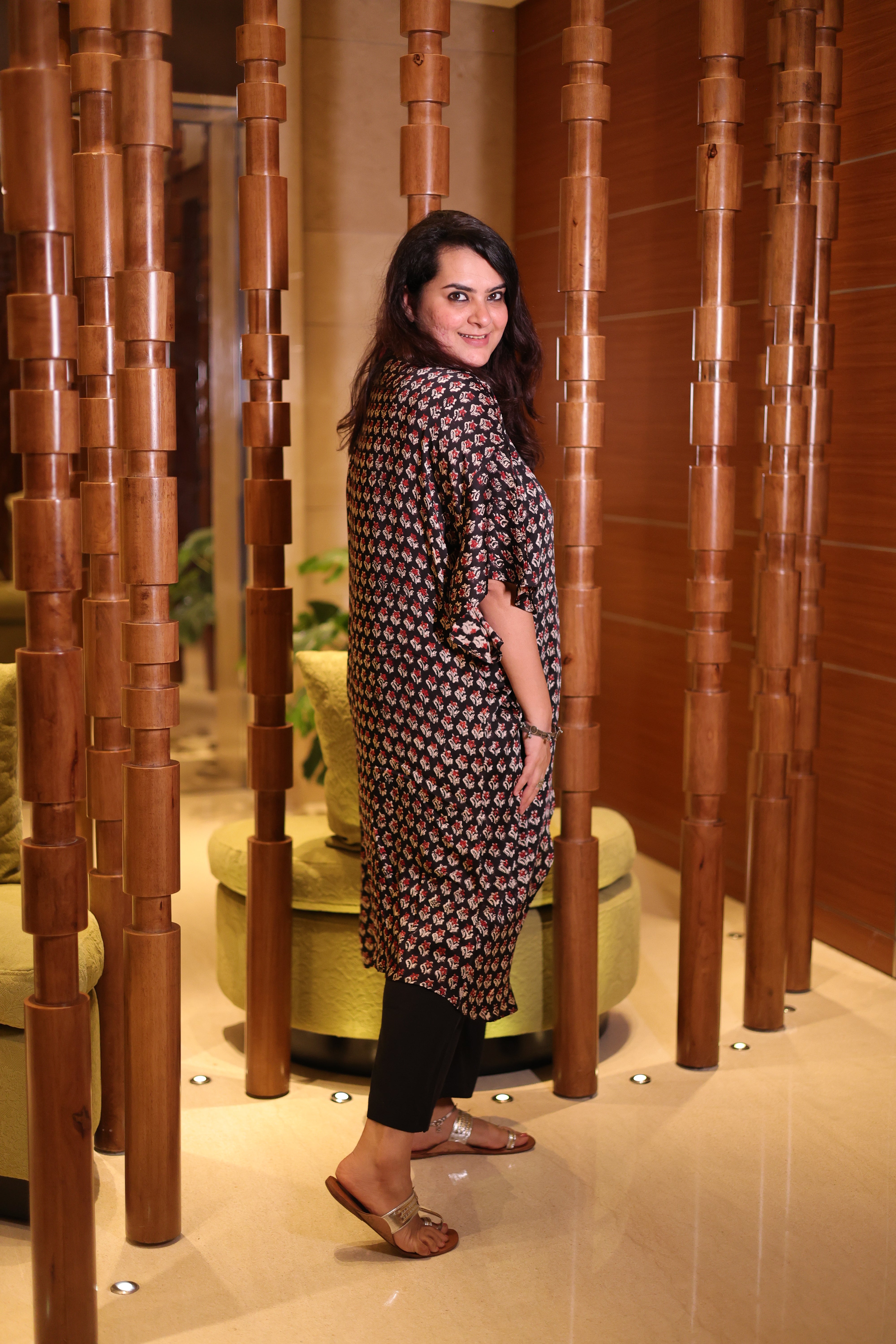 Onyx Kaftan Top