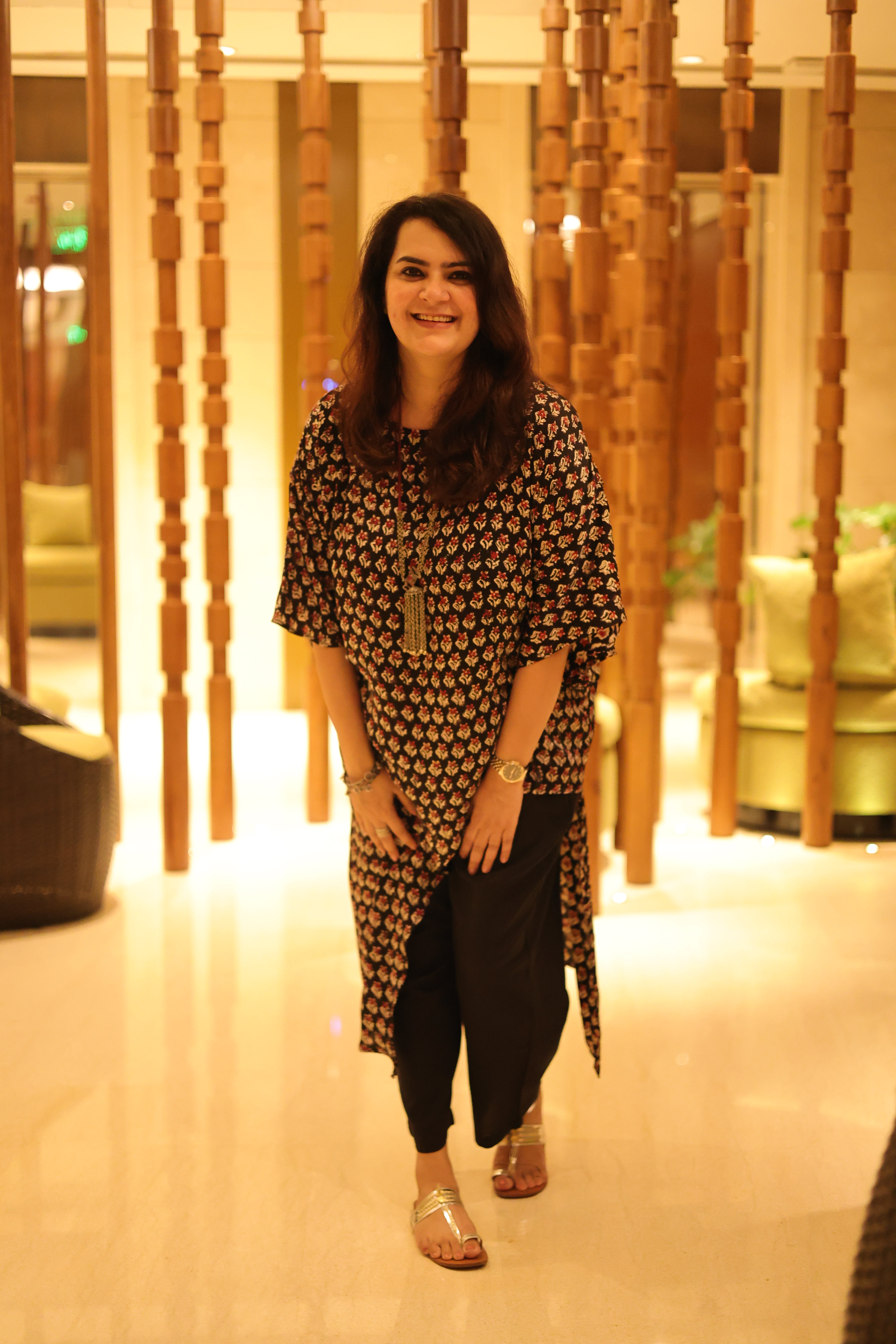 Onyx Kaftan Top