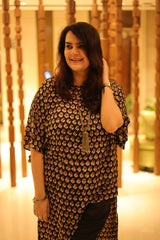 Onyx Kaftan Top