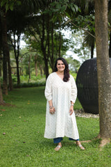Heart & Hues Choga Set - Blue