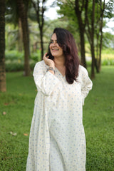 Heart & Hues Choga Set - Blue