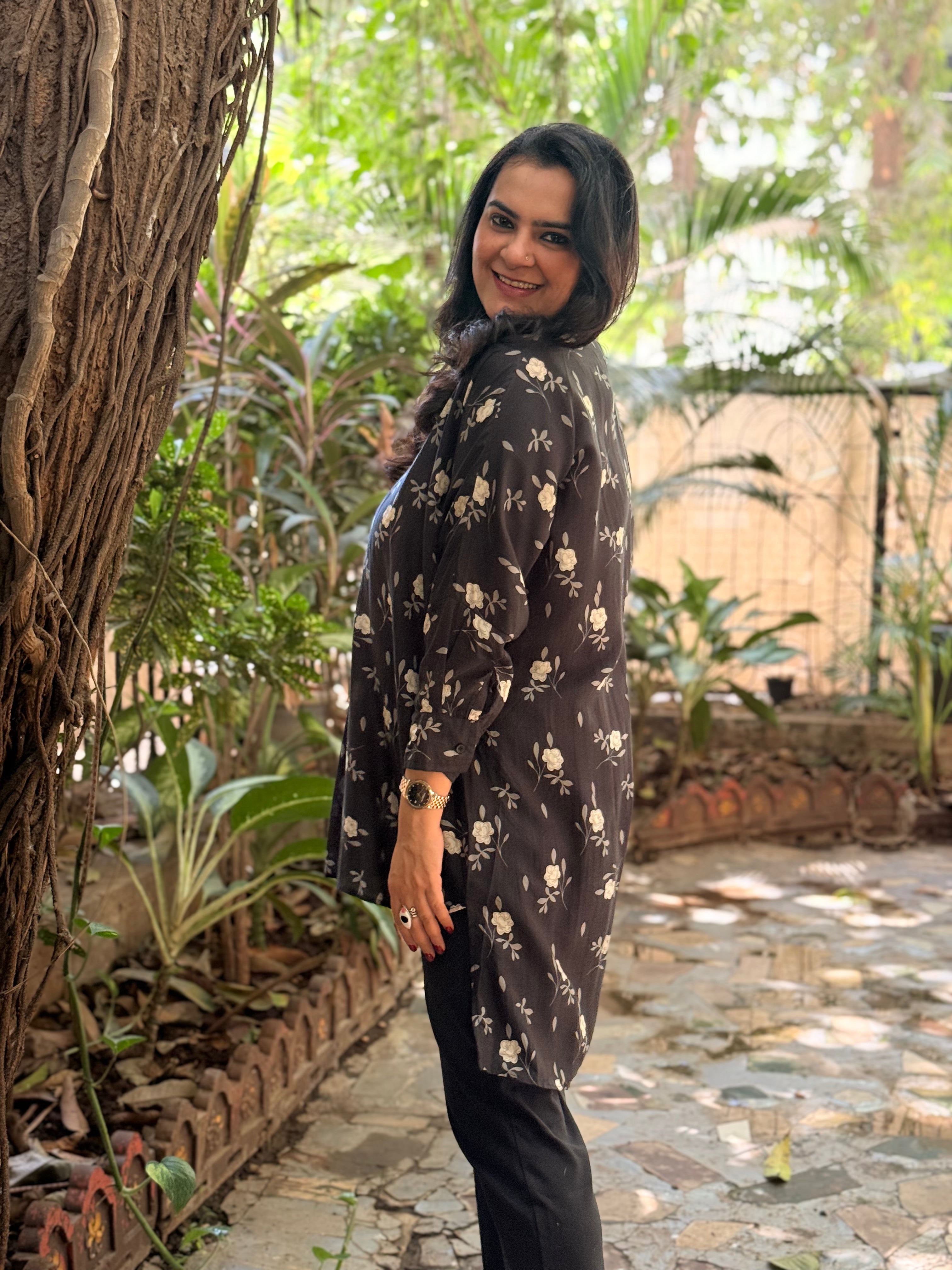 Noir Jasmine Shirt