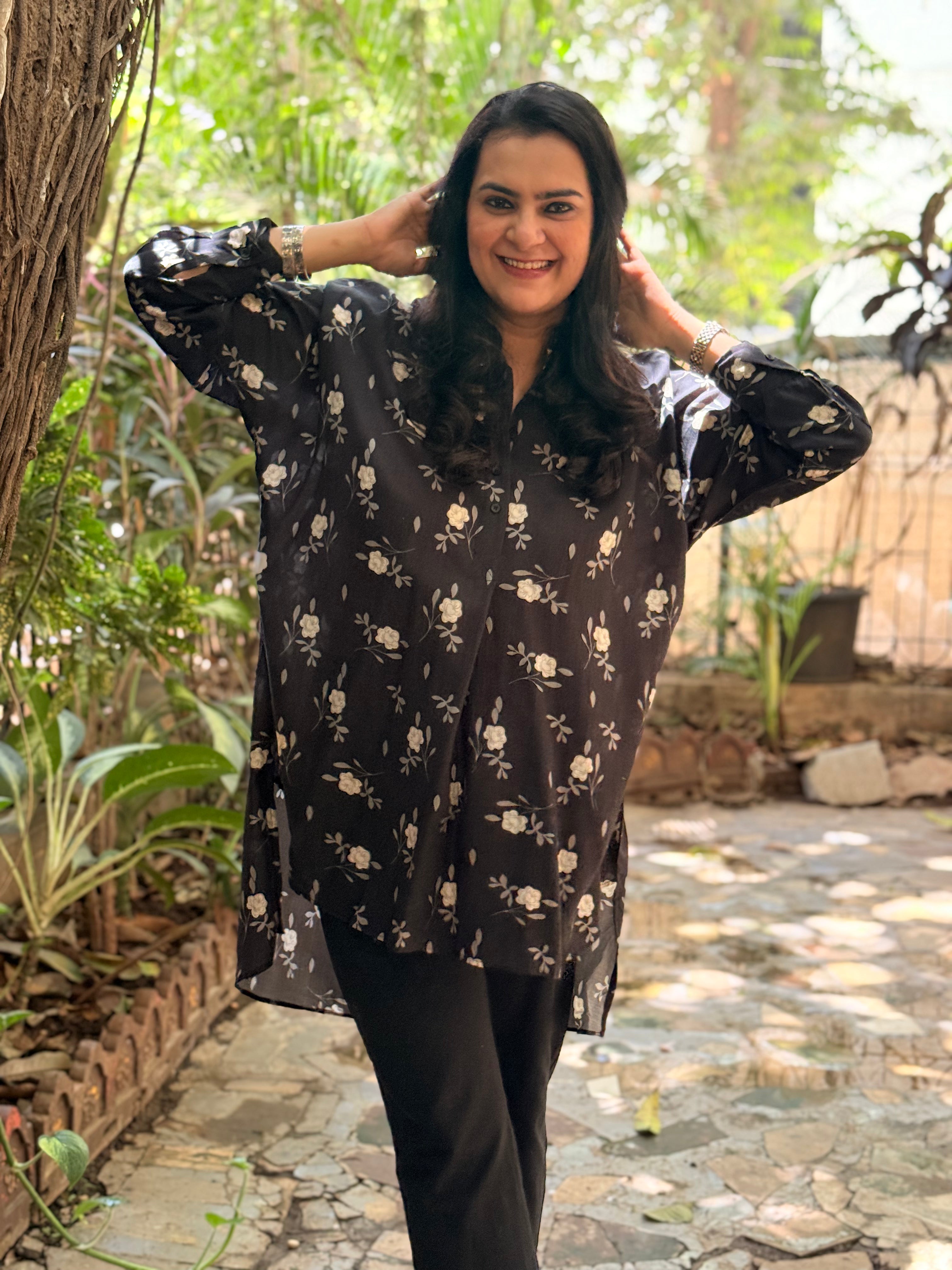 Noir Jasmine Shirt