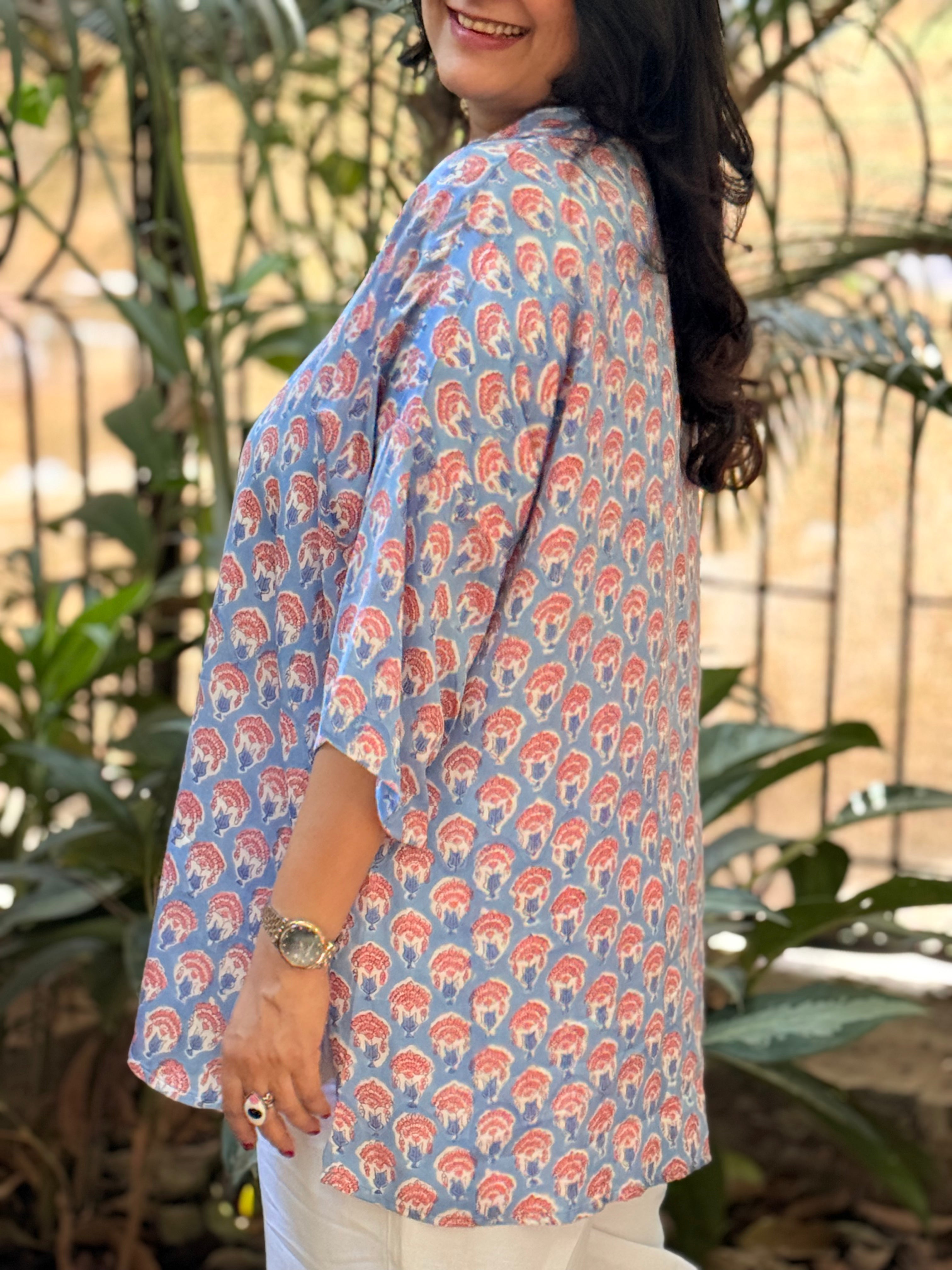 Heritage Bloom - Blue