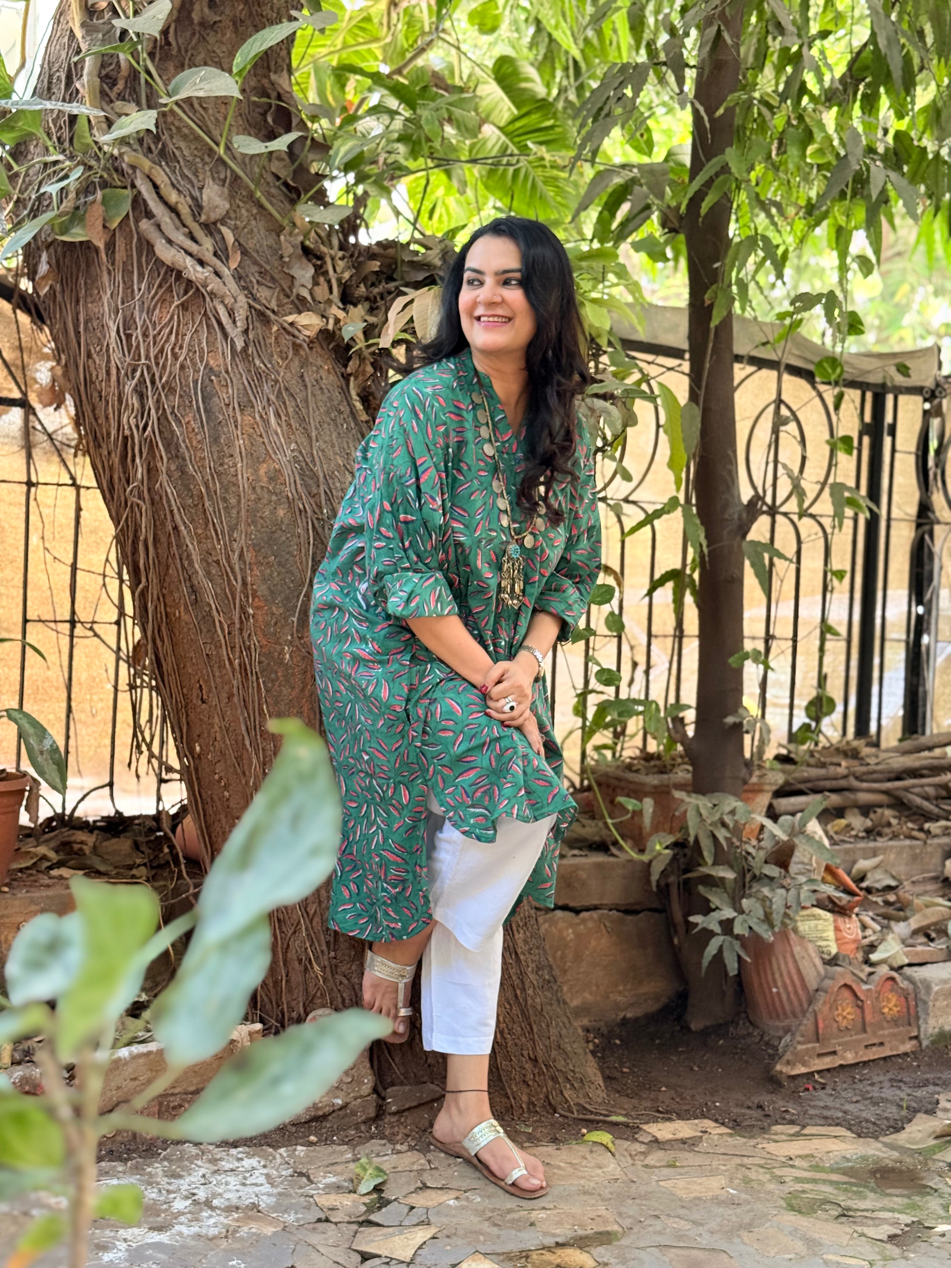 Gulnaar Antifit Shirt -  Dark Green