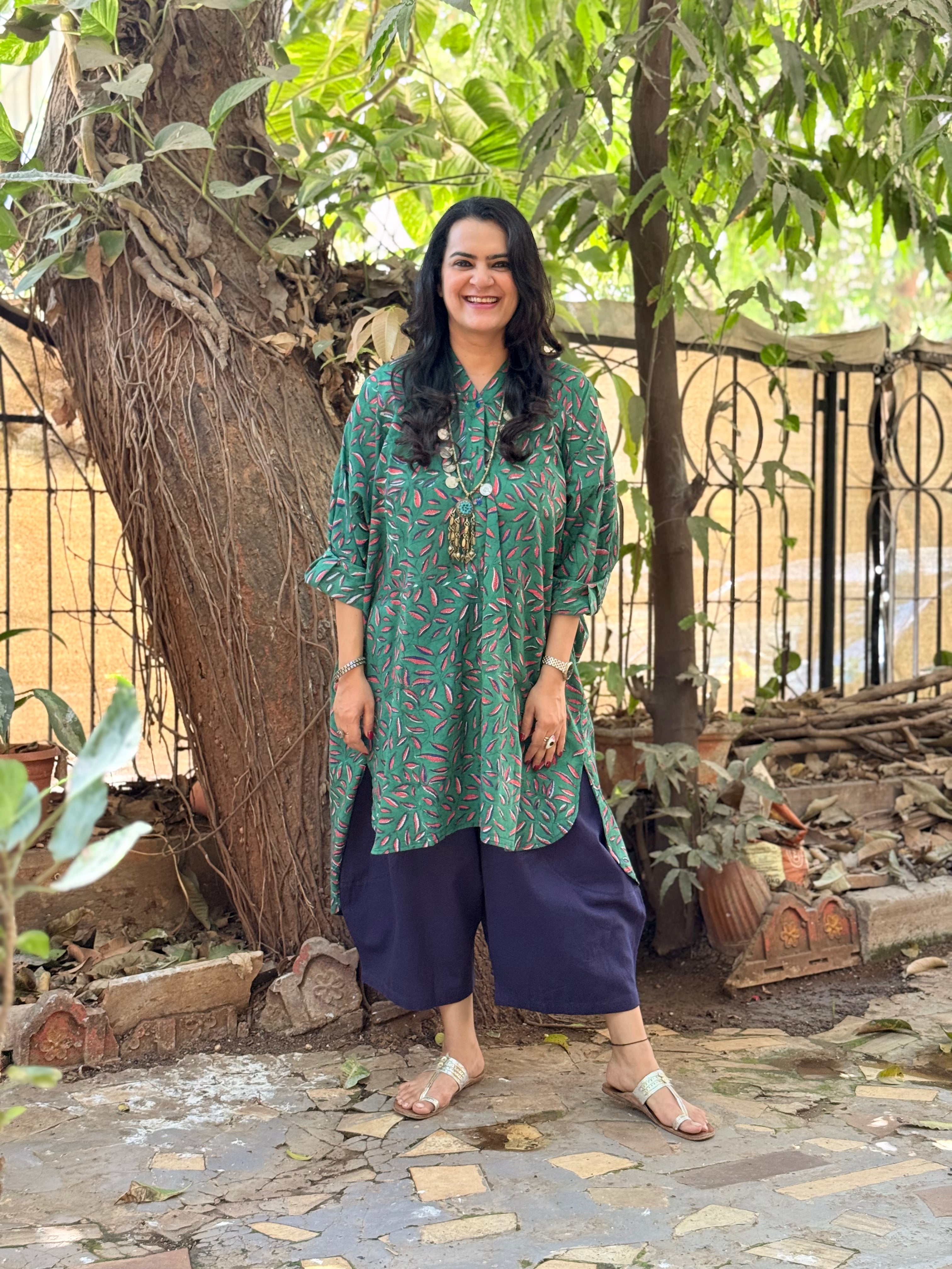 Gulnaar Antifit Shirt -  Dark Green