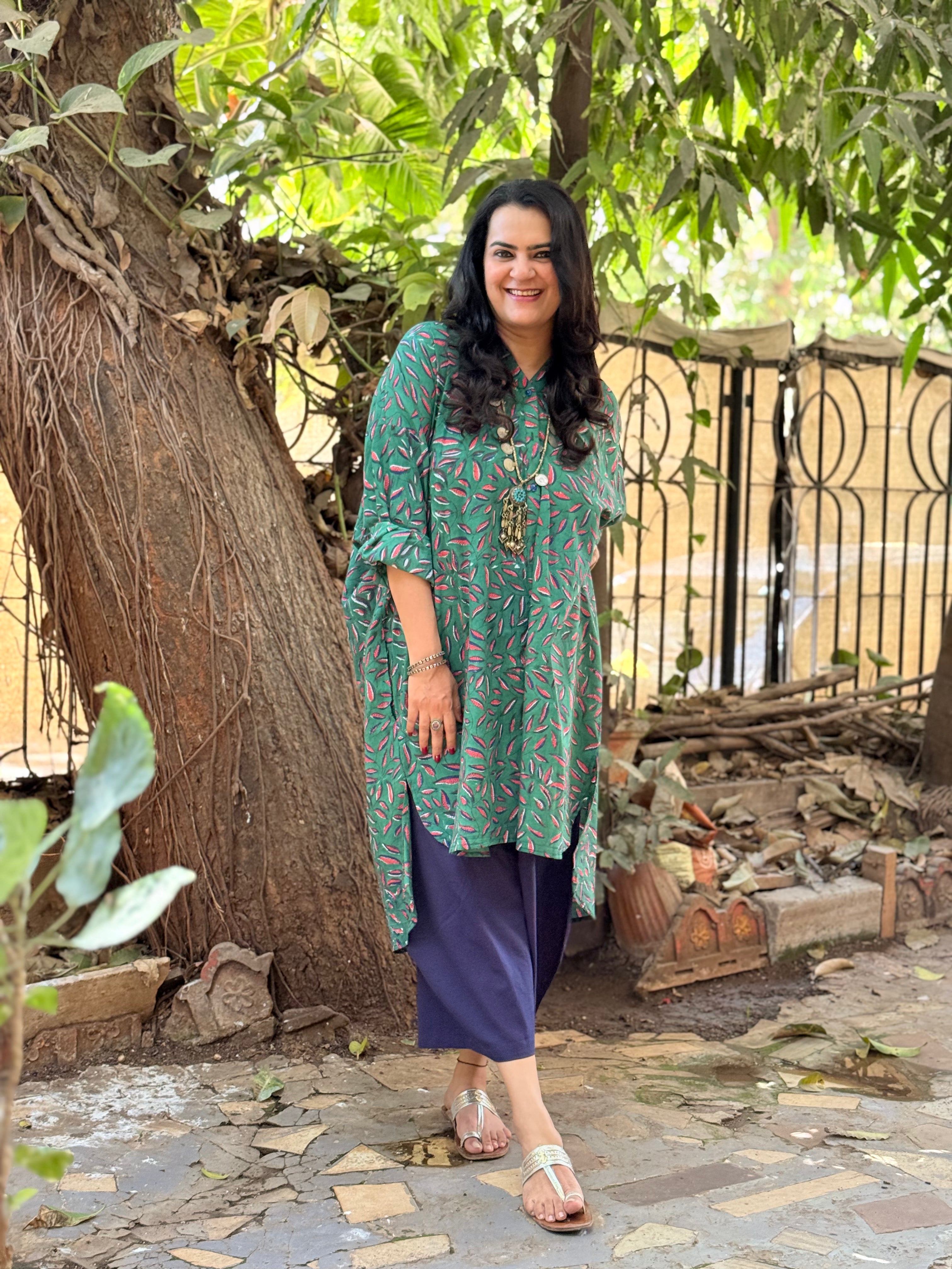 Gulnaar Antifit Shirt -  Dark Green