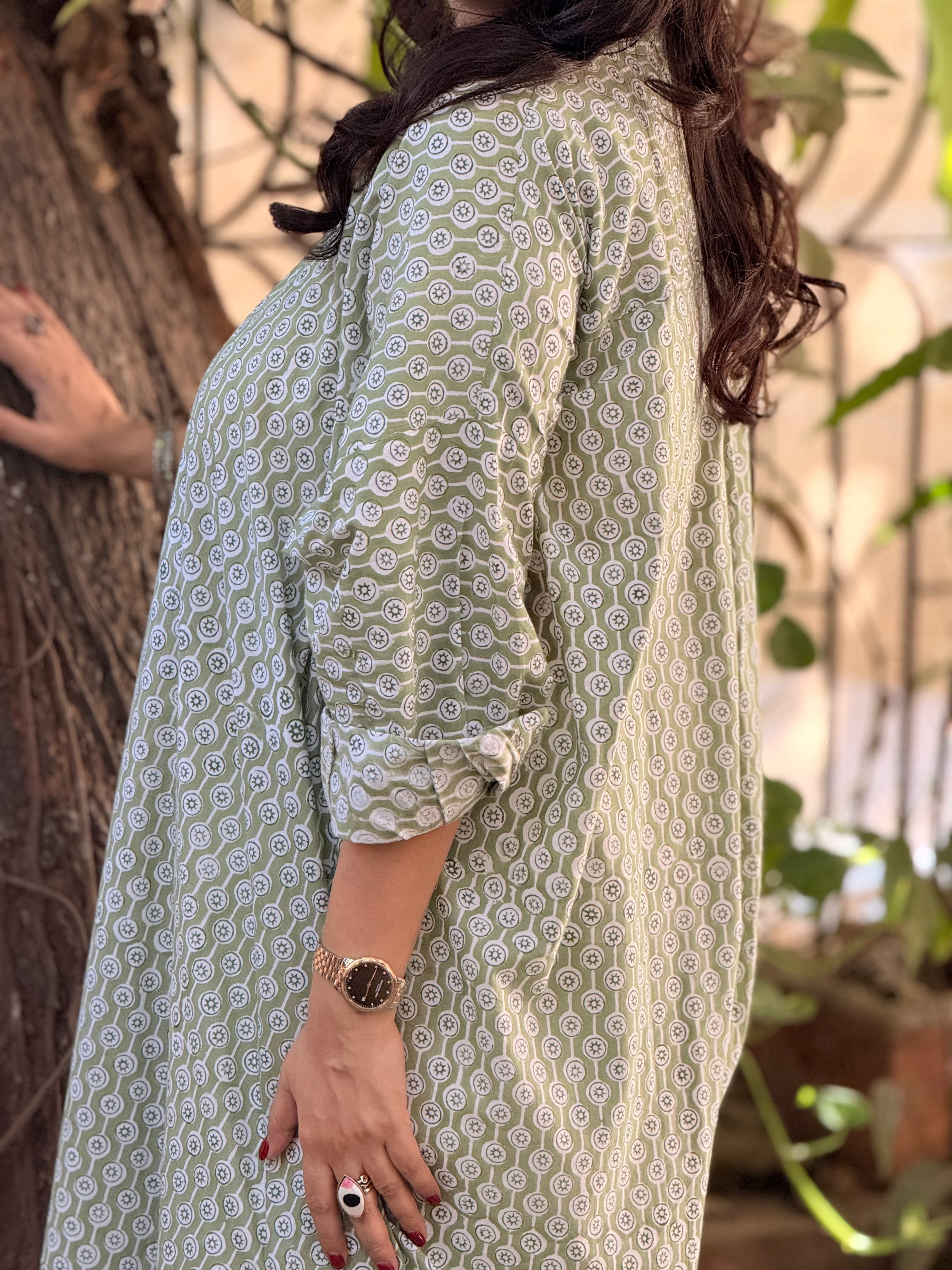 Gulnaar Antifit Shirt - Sage