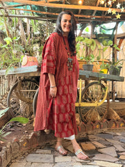 Ajrak Antifit - Red