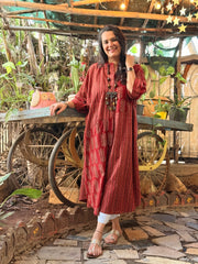 Ajrak Antifit - Red