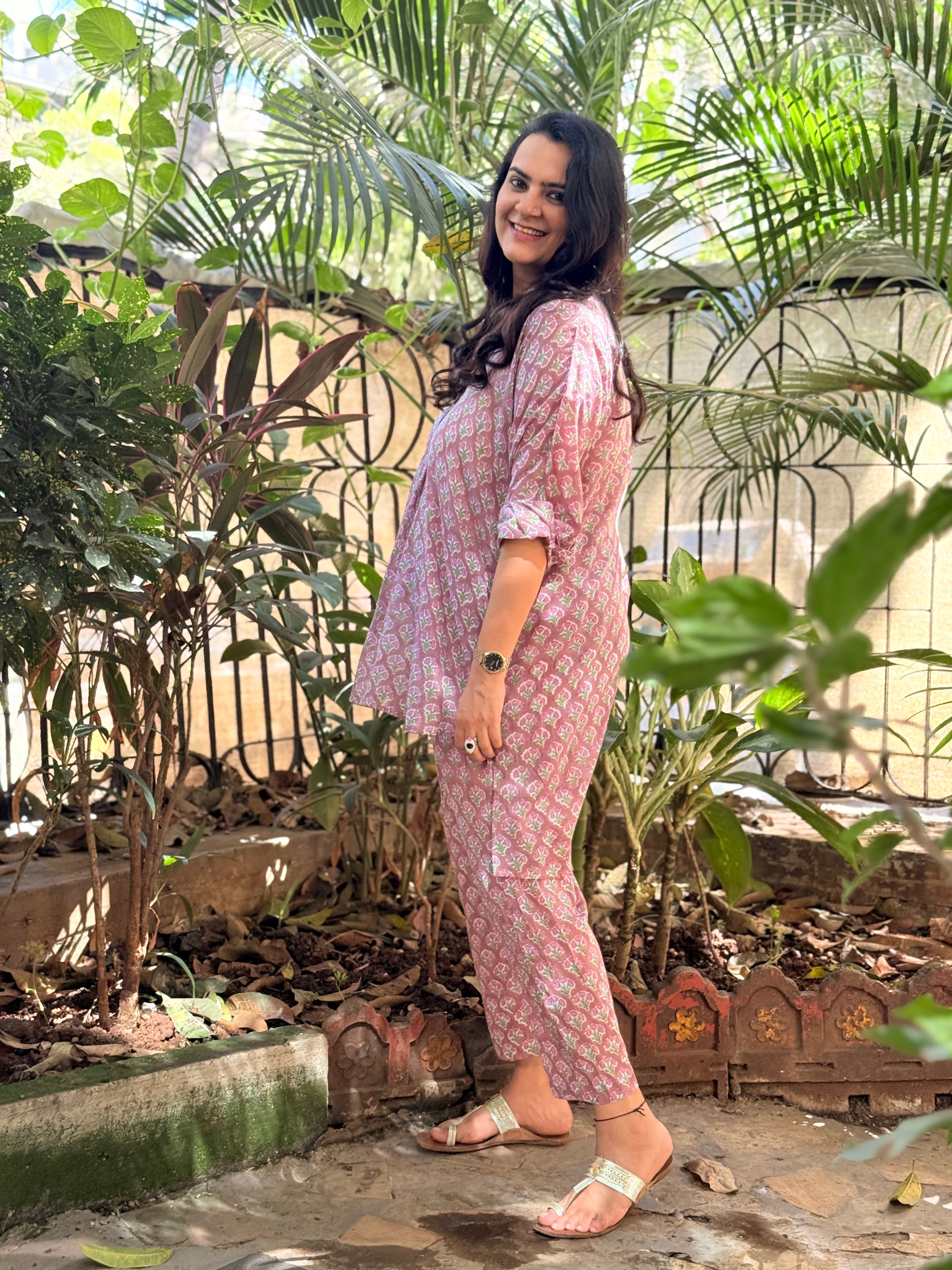Rooh Antifit Coord - Dusty Rose