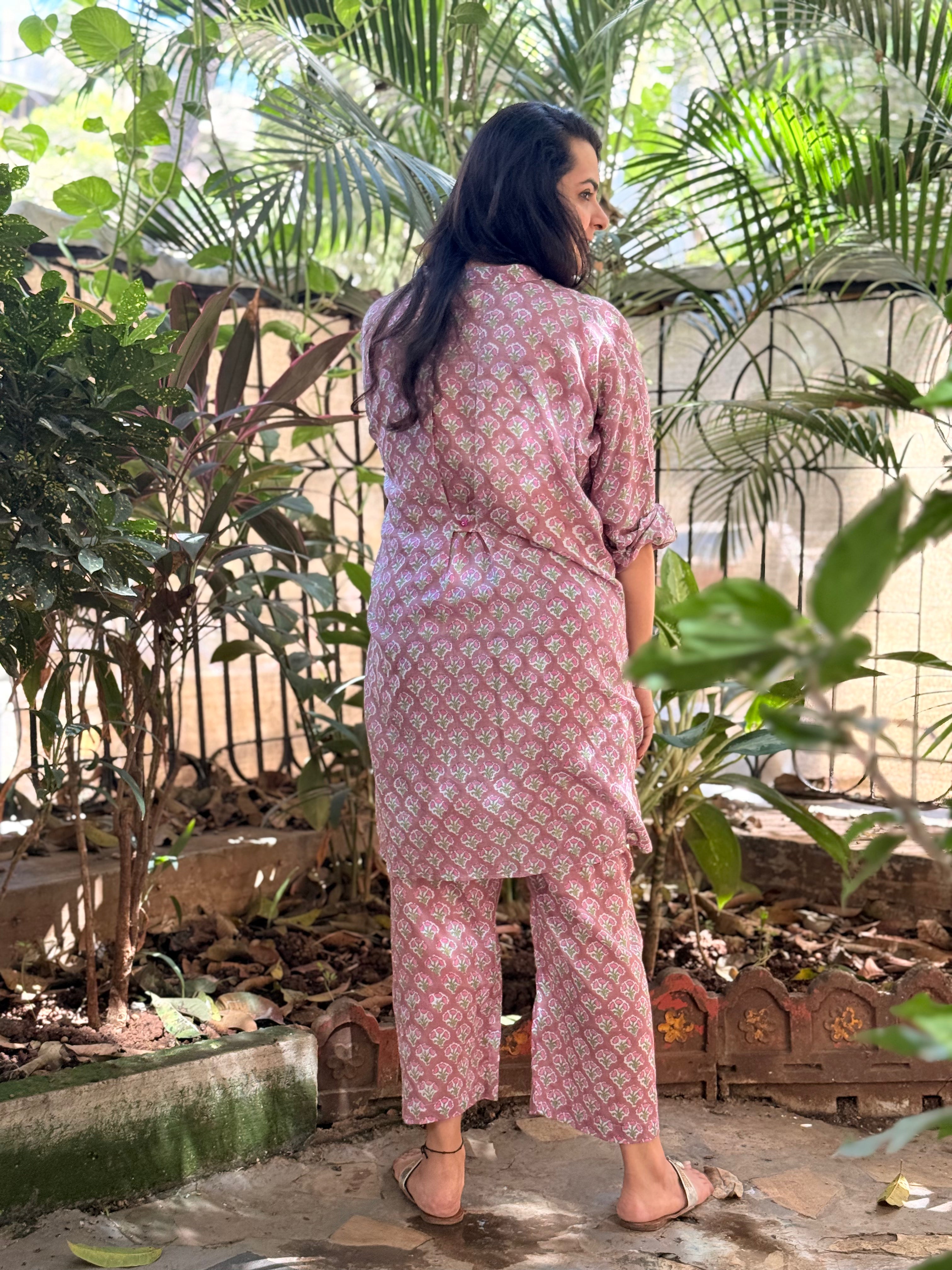 Rooh Antifit Coord - Dusty Rose
