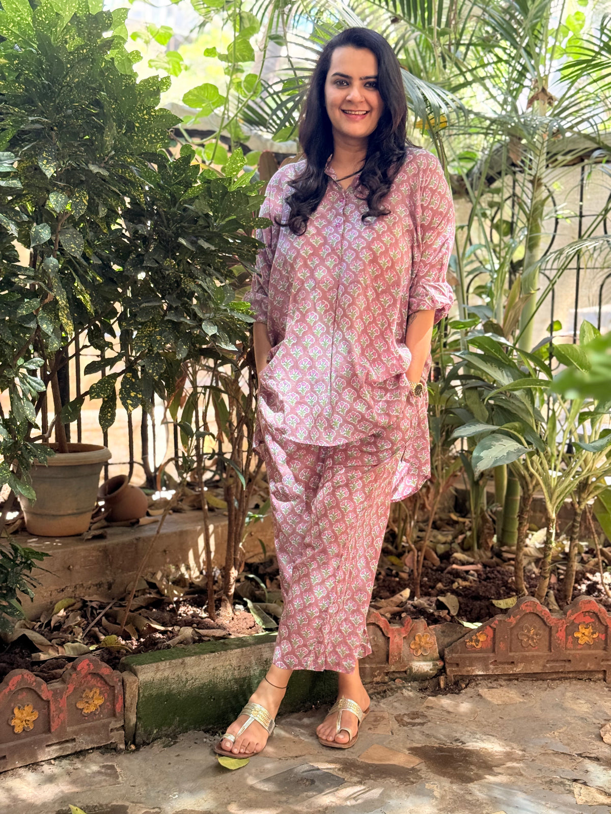 Rooh Antifit Coord - Dusty Rose
