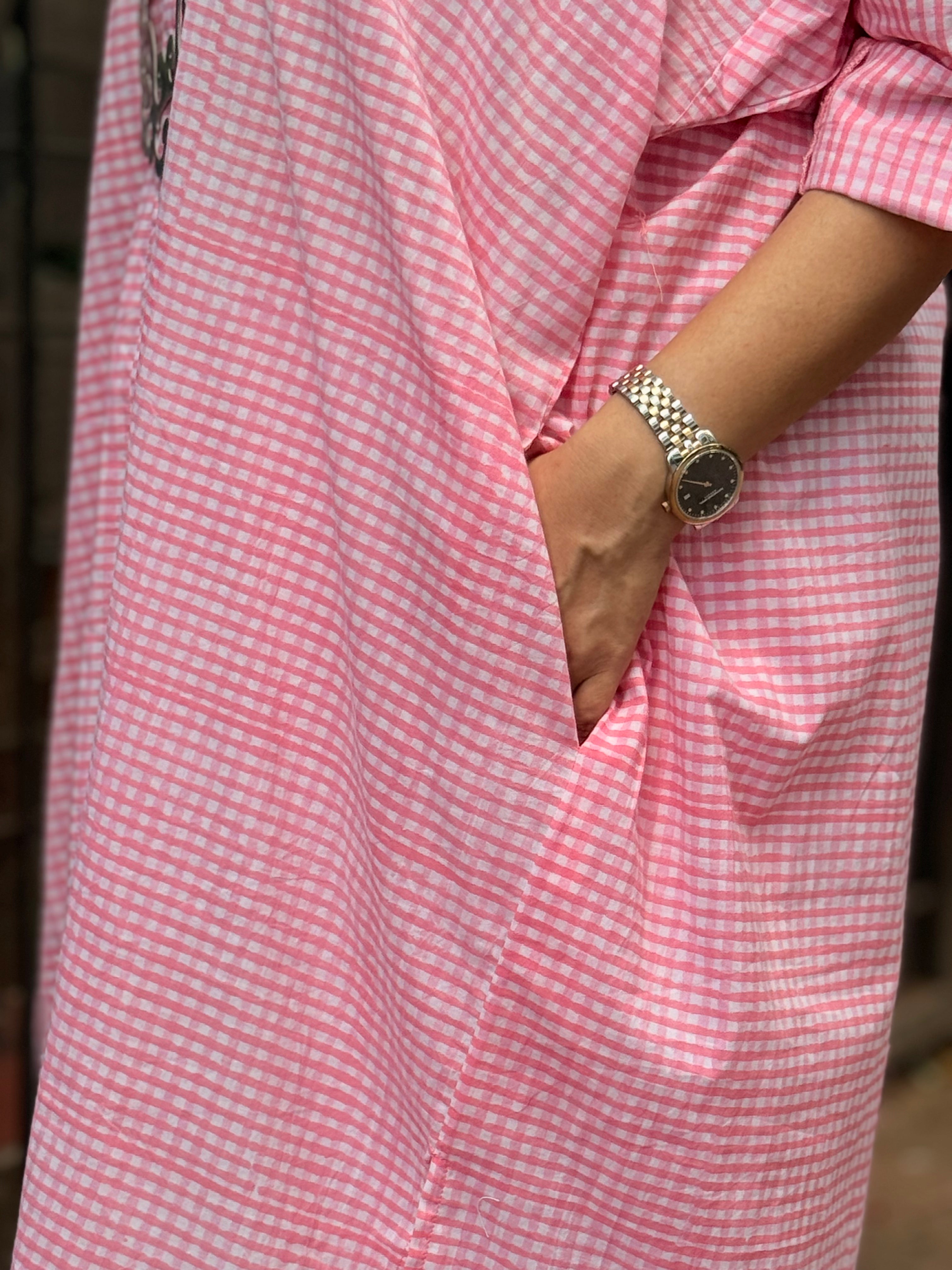 Gingham Antifit Shirt