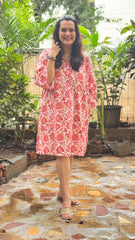 White Floral Slip Dress