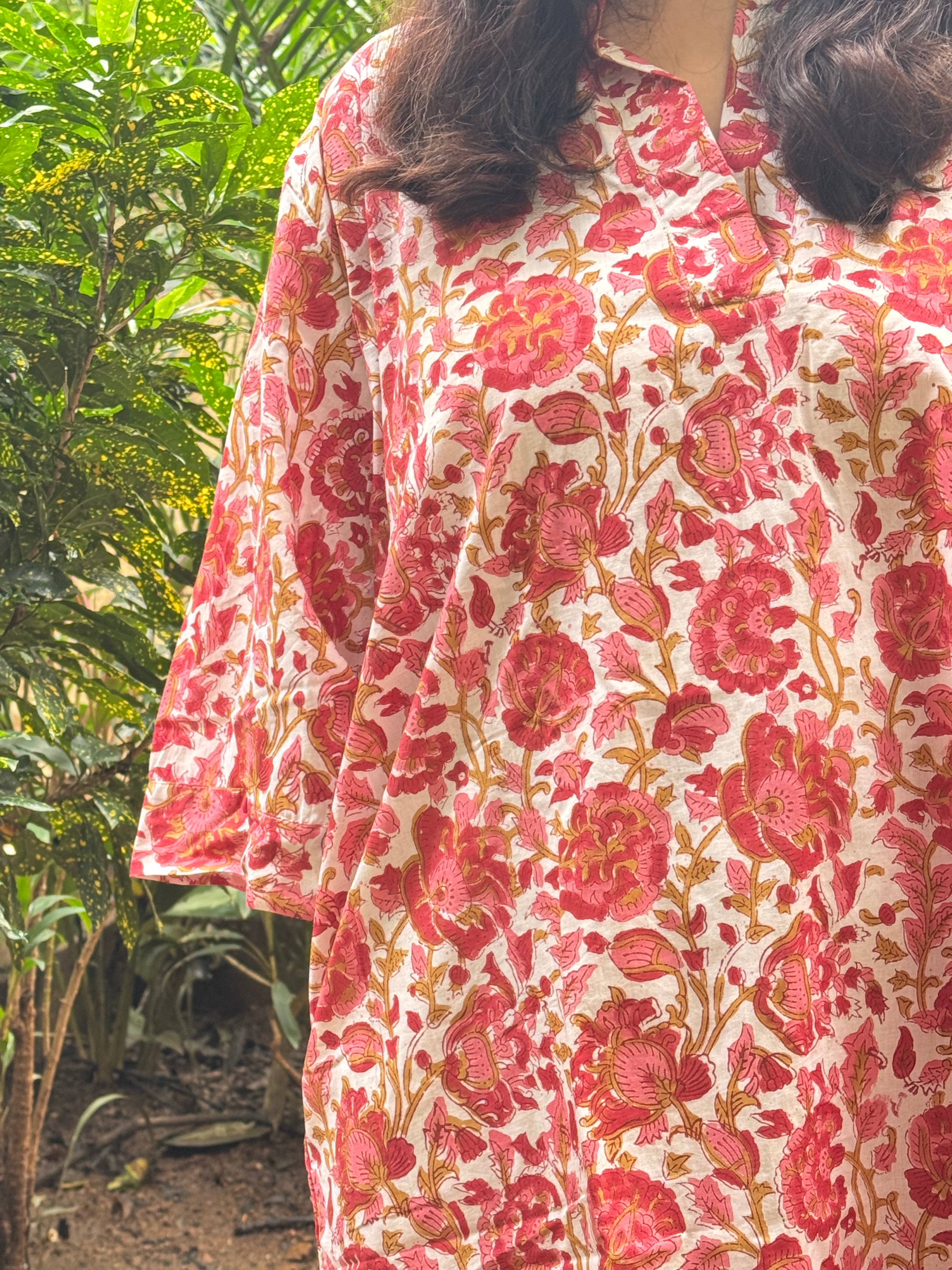 White Floral Slip Dress