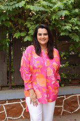 Hot Pink Pomegranate Antifit Shirt