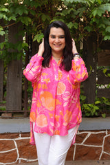 Hot Pink Pomegranate Antifit Shirt