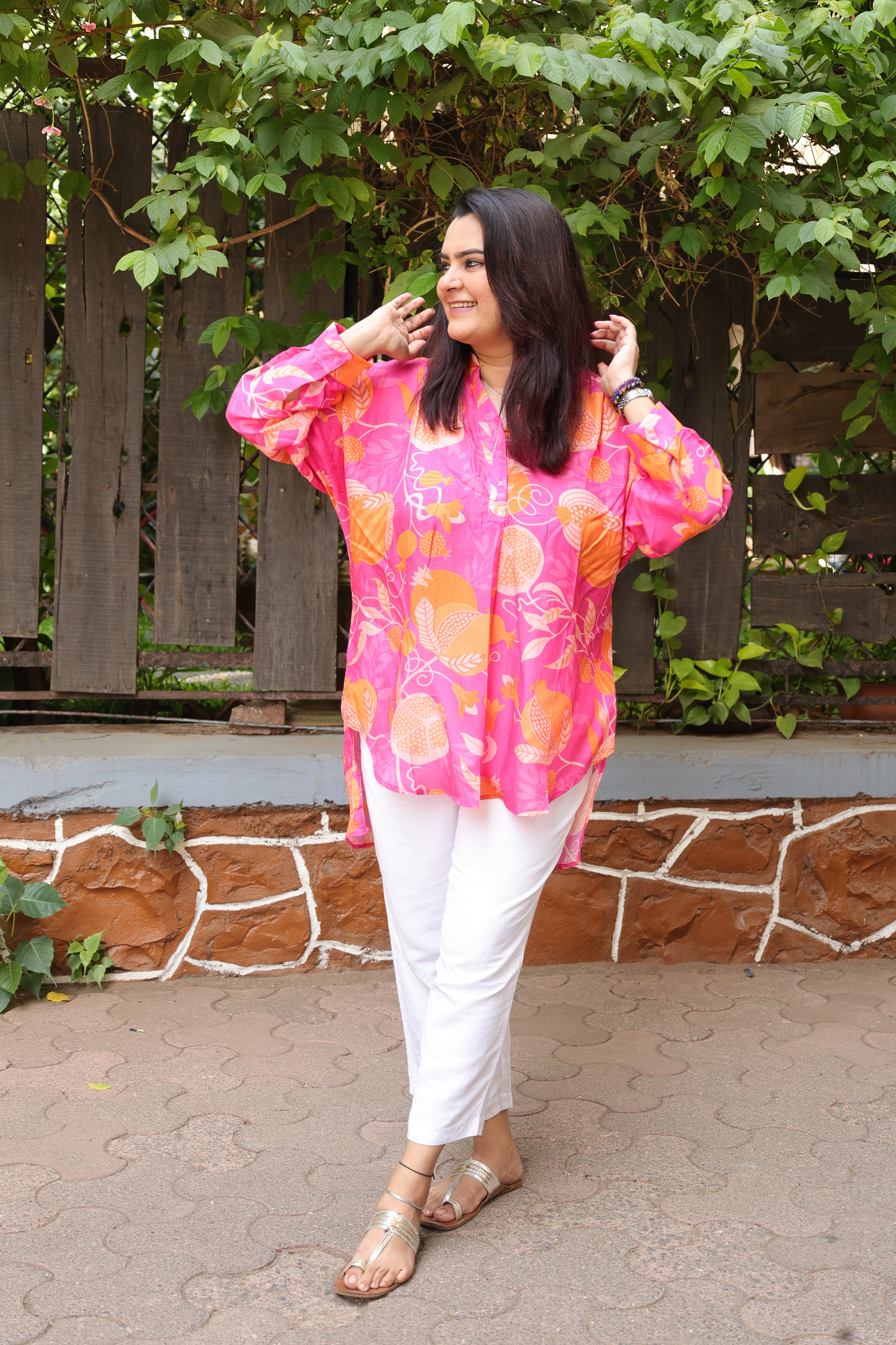 Hot Pink Pomegranate Antifit Shirt