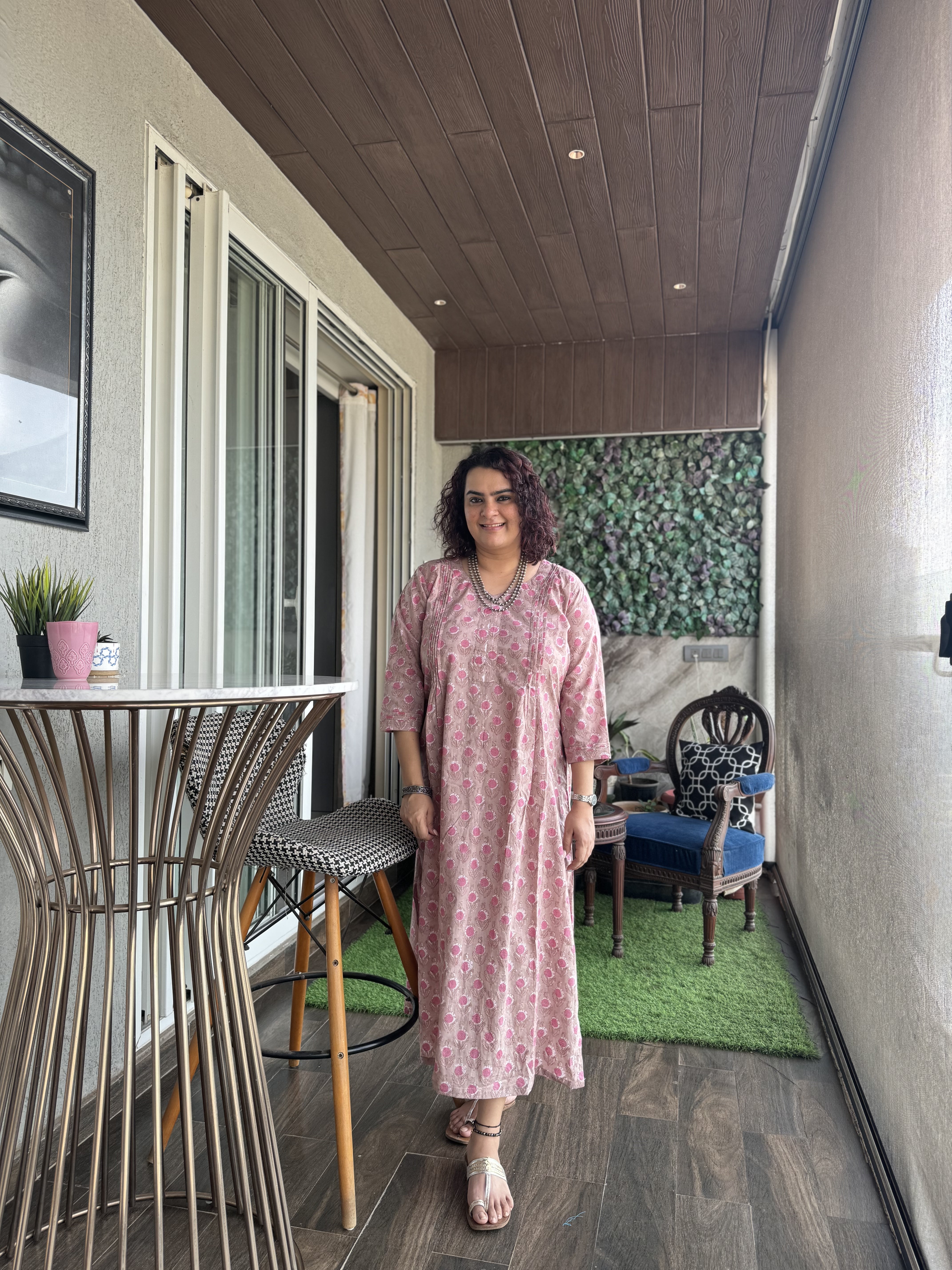 Blush Pink Lounge dress