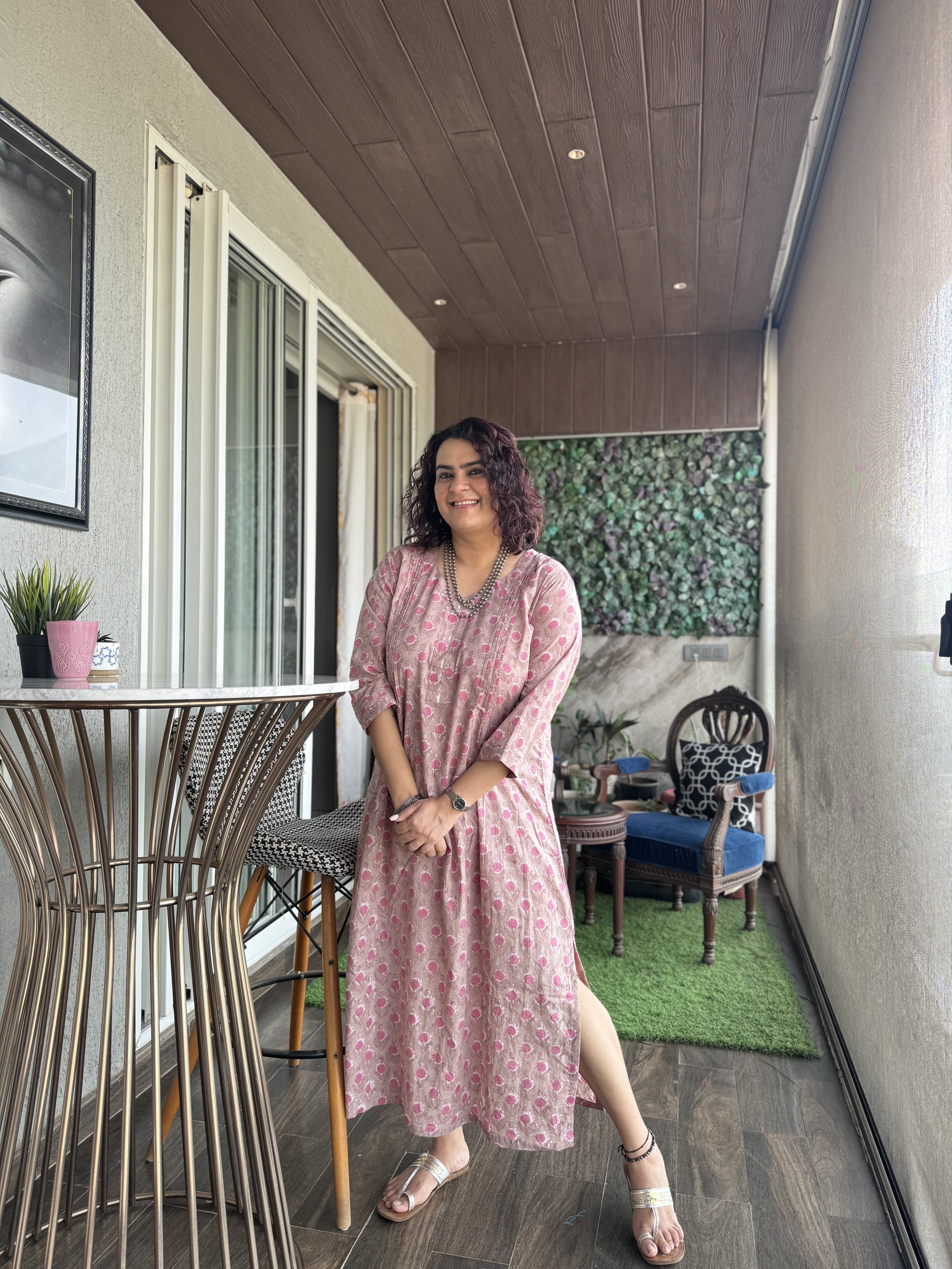 Blush Pink Lounge dress