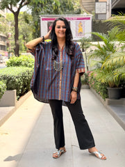 Earthsong Kaftan Shirt - Blue