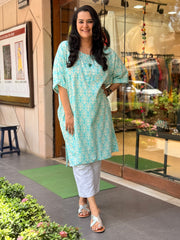 Sukoon Kurta  - Sky Blue