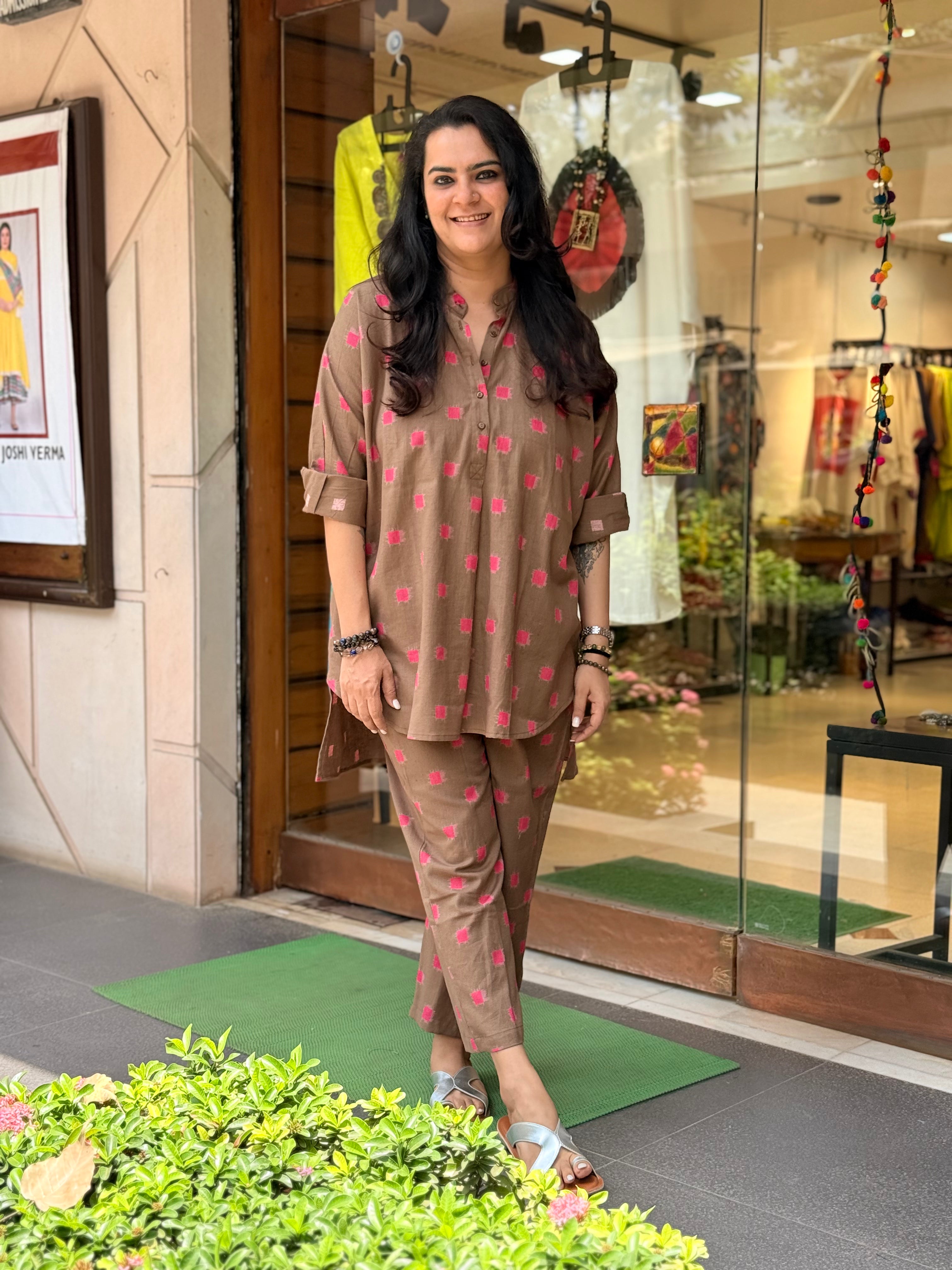 Ikat Box Coord