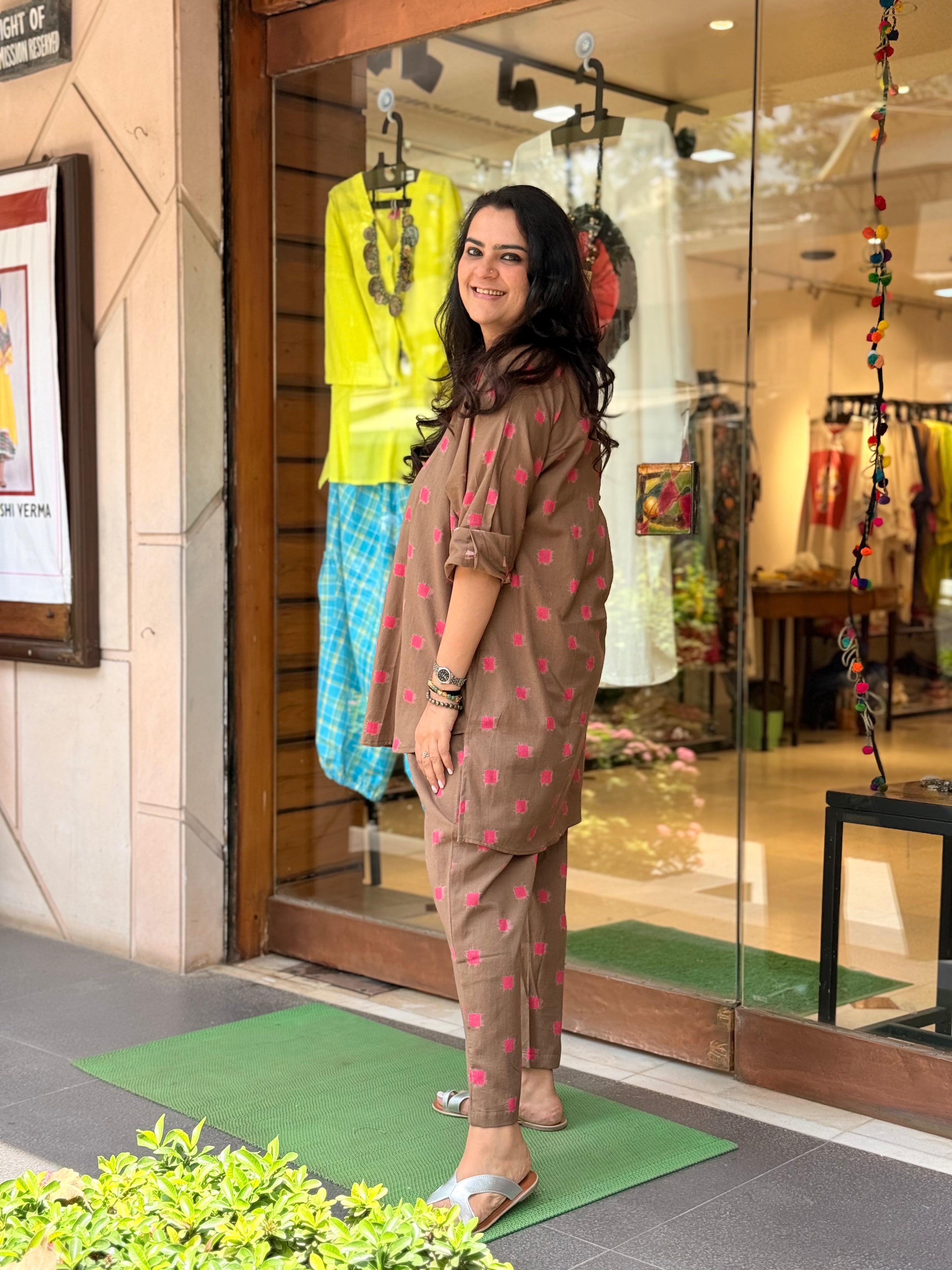 Ikat Box Coord