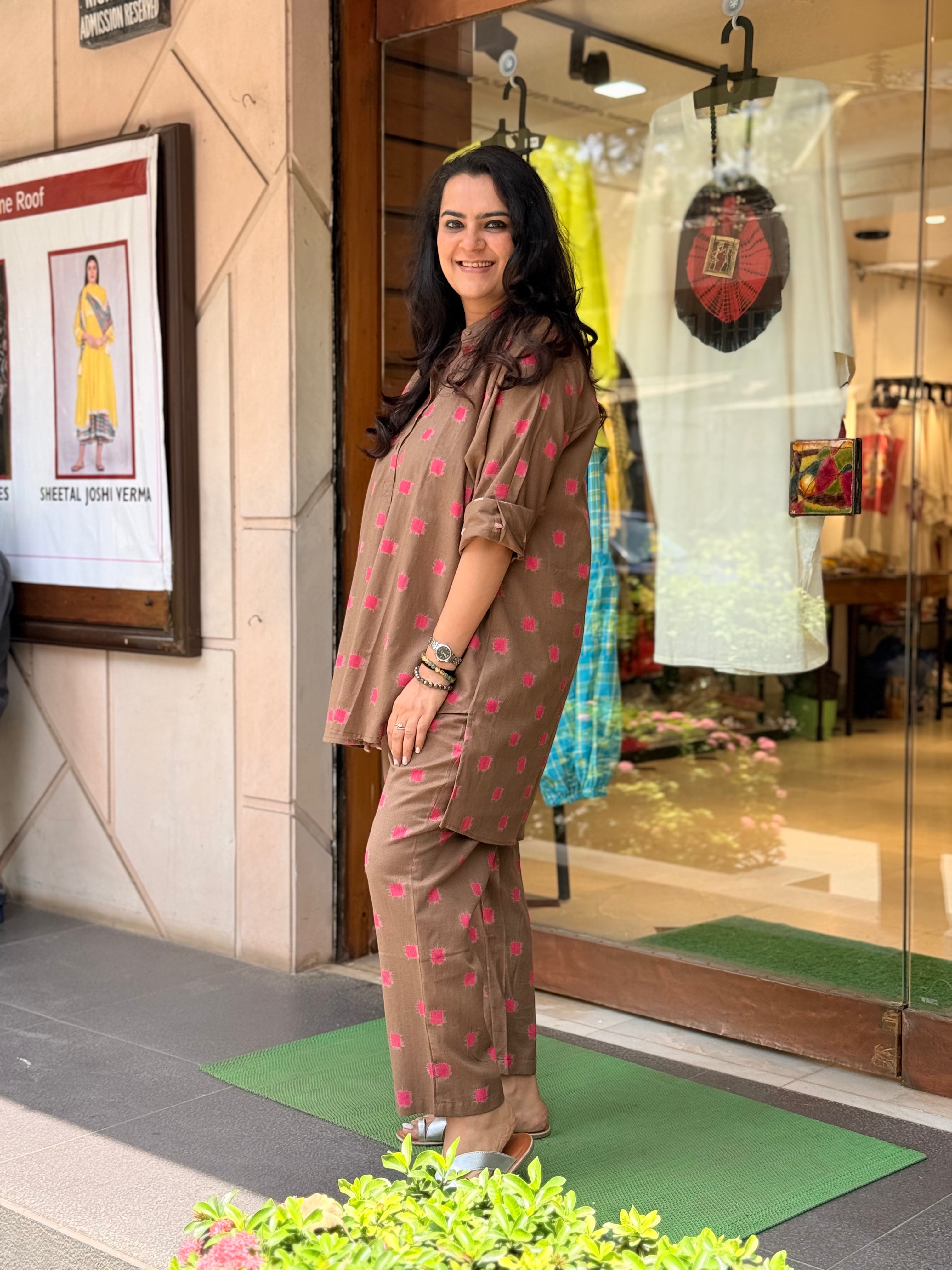 Ikat Box Coord