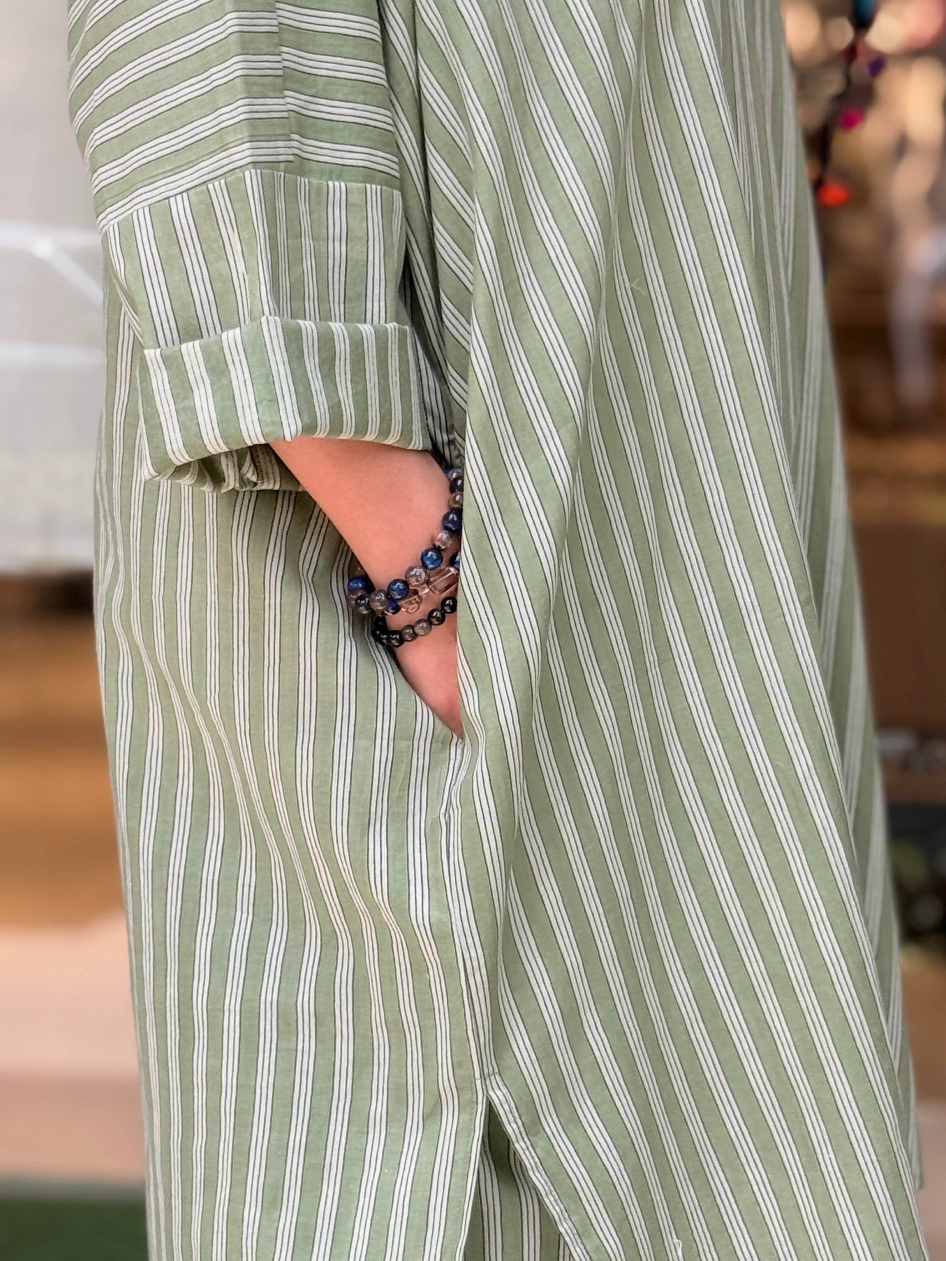 Cotton Calm Edit - Sap Green