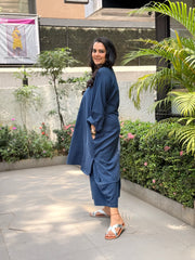 Cotton Calm Edit - Navy