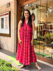 Surkh Dress  - Madras Checks