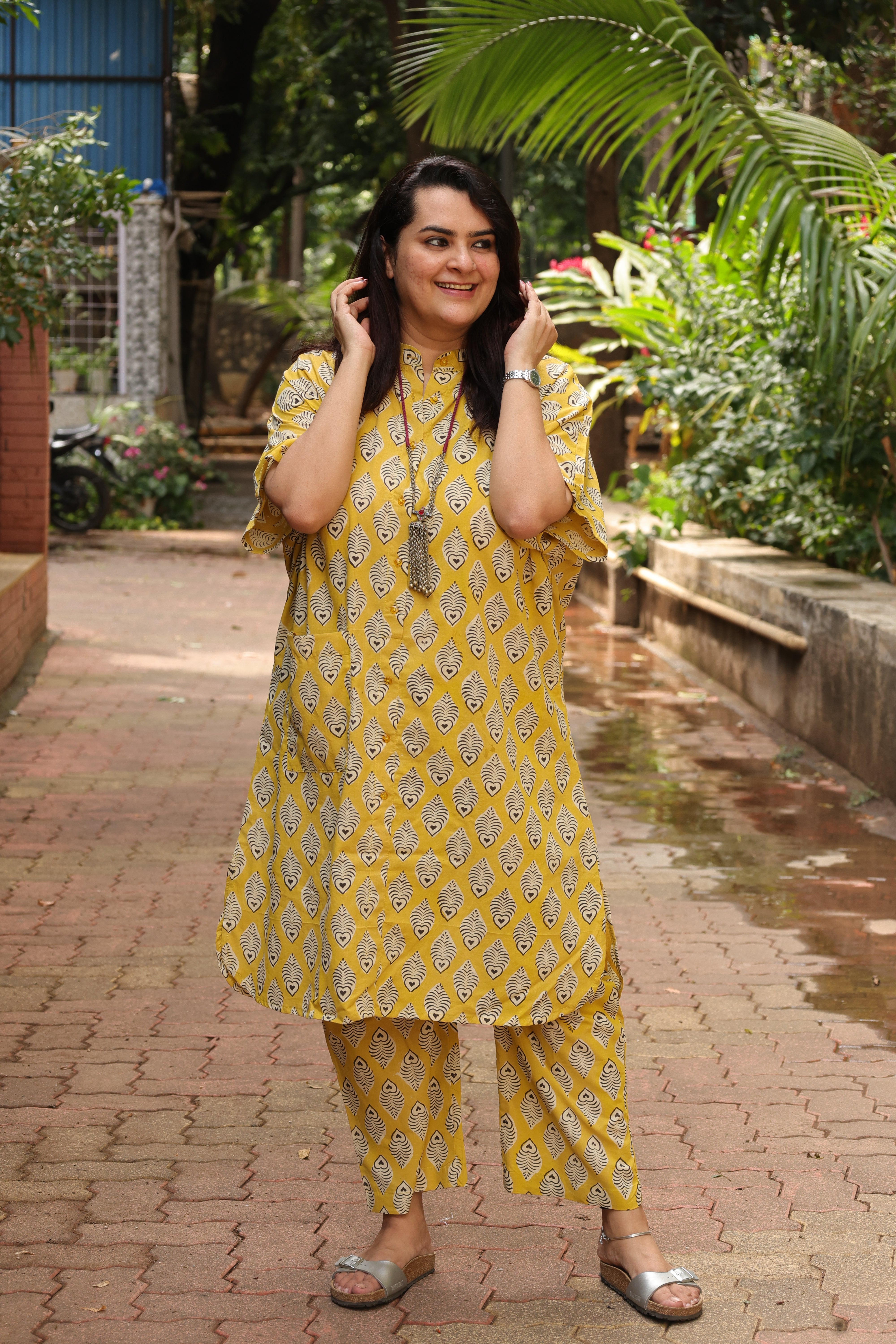Mustard Feather Set