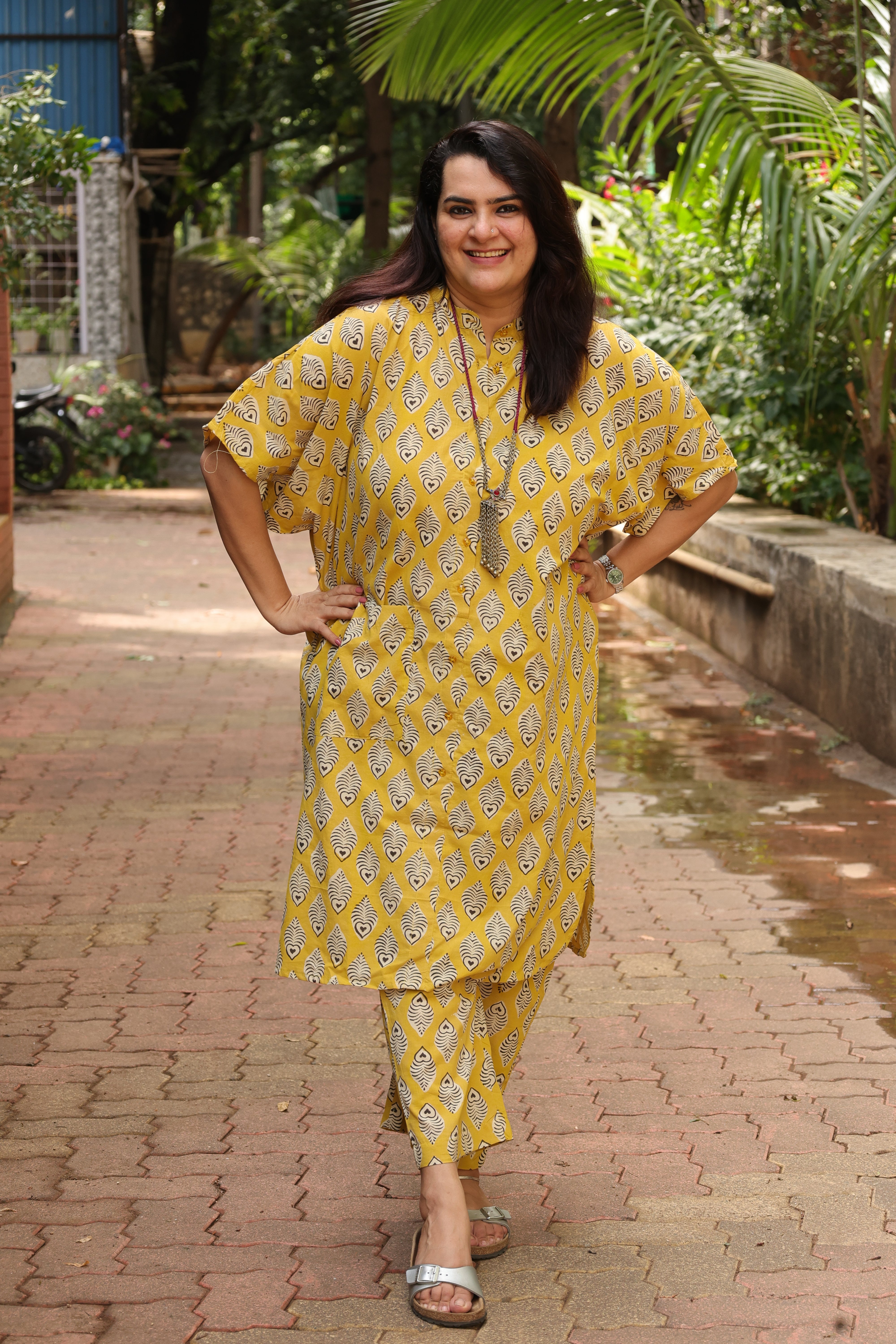 Mustard Feather Set
