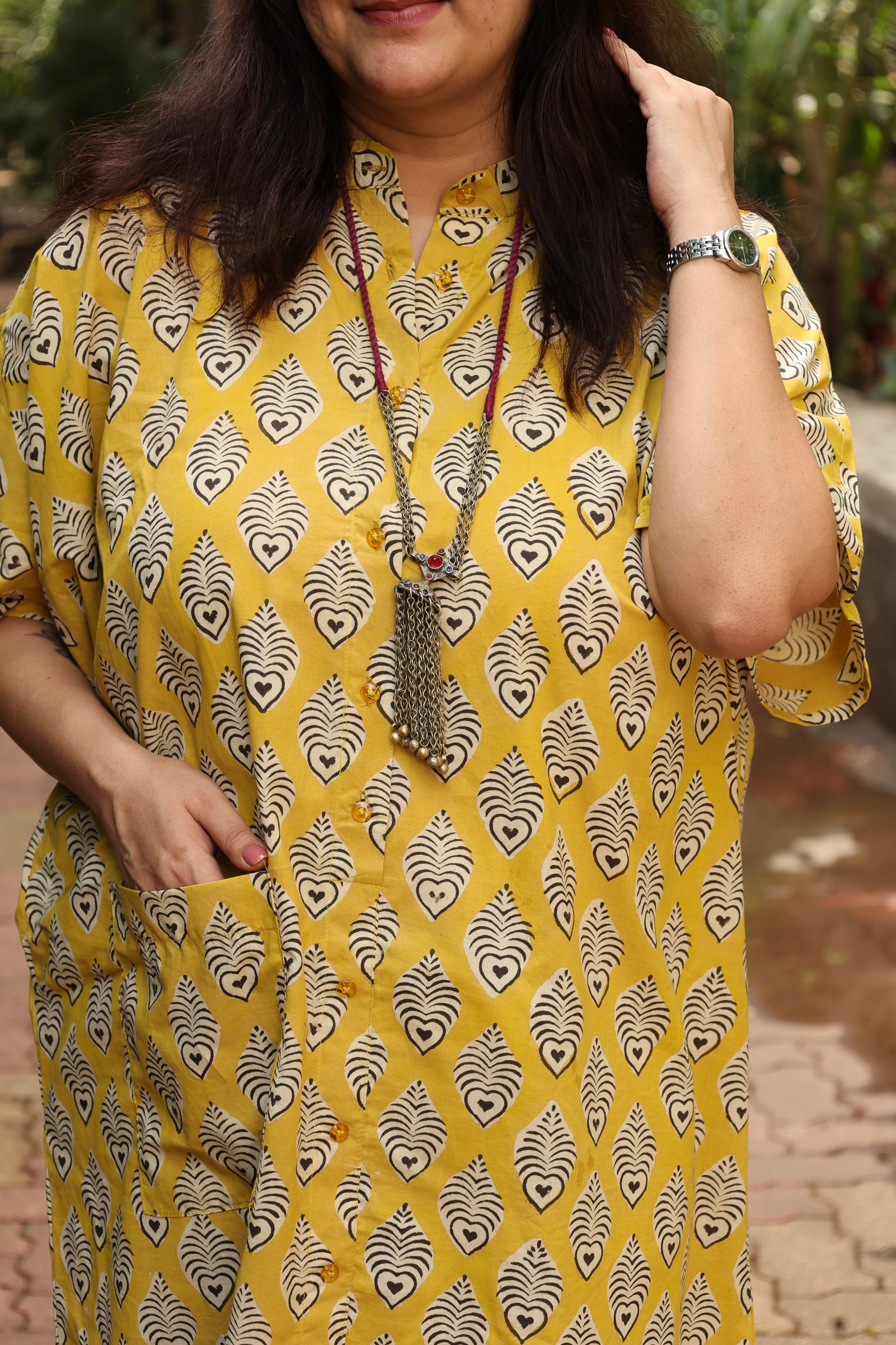 Mustard Feather Set