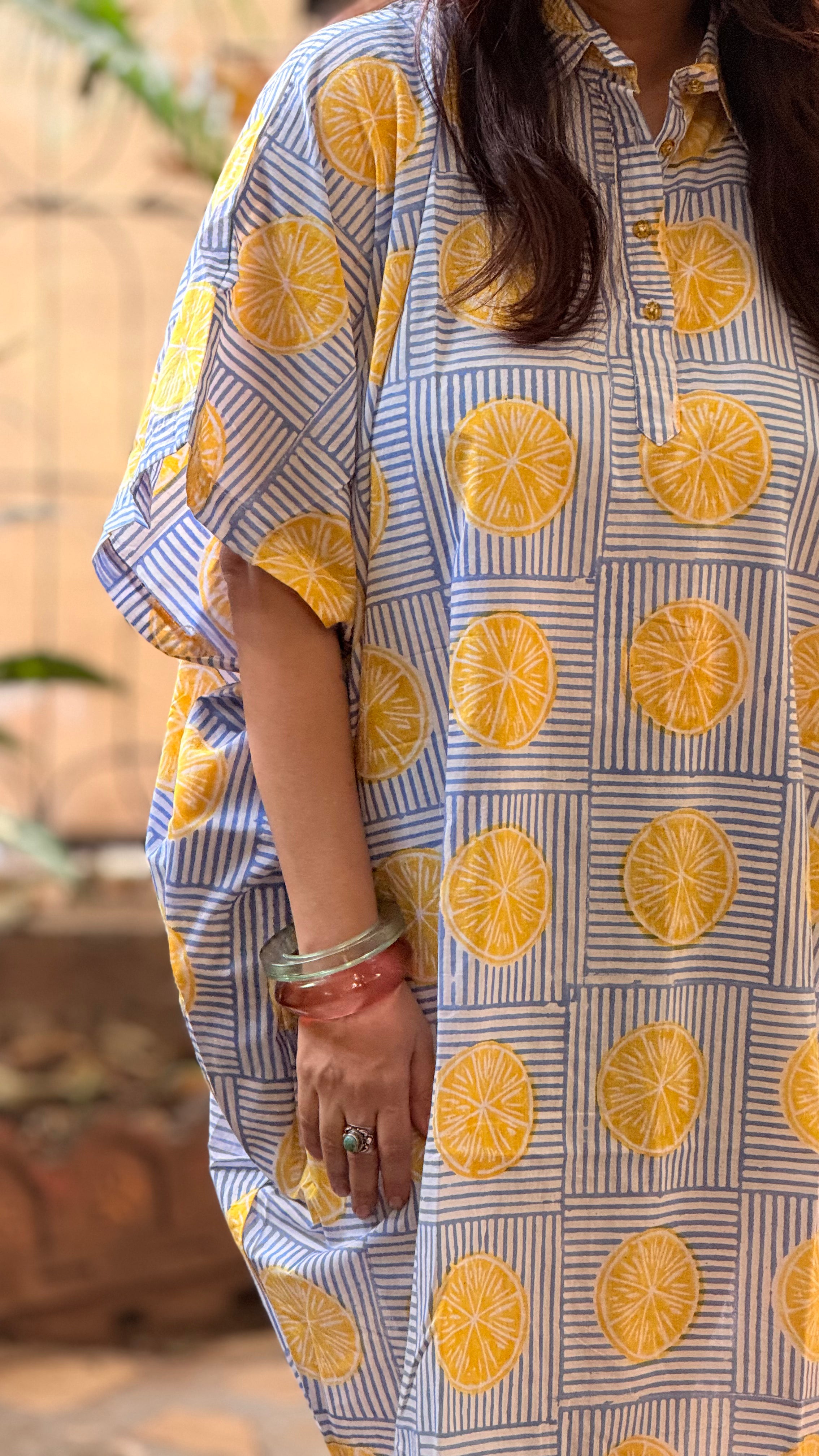 Limonchello Cowl Dress