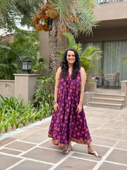 Surkh Dress - Purple (Made to Order)