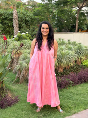Surkh - Stripe Dress
