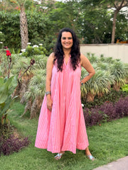Surkh - Stripe Dress