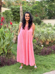 Surkh - Stripe Dress