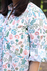 Underwater World Oversized Shirt